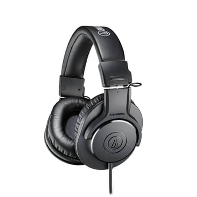 Audio-Technica ATH-M20X Closed Back Studio Headphones - Black image 1