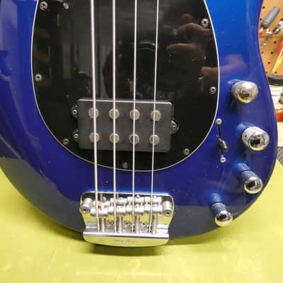 Ernie Ball Music Man Sterling USA 2005 - Blue Pearl - Please read the description image 9