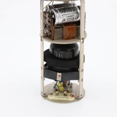Neumann U47 Long Body #2927 - K47 capsule, VF14M tube, BV08 Transformer, original PSU and Cable 1950s - Chrome Top / Grey Painted Body image 7