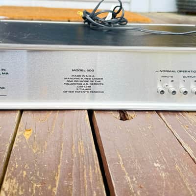 dbx 500 Professional Subharmonic Synthesizer 1970s - Black image 2