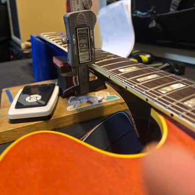 1972 Gibson ES-335TD Iced Tea Burst with Lyre Vibrola Bild 9