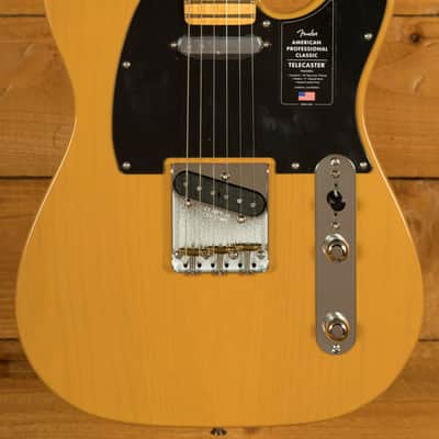 Fender American Professional Classic Telecaster - Maple - Butterscotch Blonde image 1