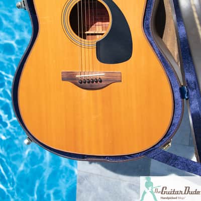 Yamaha  The FG Dreadnought Acoustic - 1992 - w OHSC - Natural - Only 40 Made - PRO SET-UP! - JAPAN image 23
