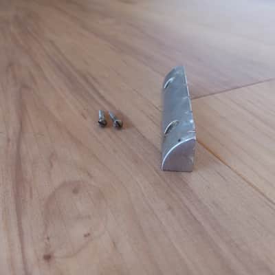 Vintage 1940's Epiphone Lap Steel Guitar Nut w/ Mounting Screws! image 2