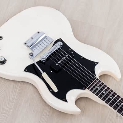 1967 Gibson SG Junior Vintage Guitar Polaris White w/ Case image 9