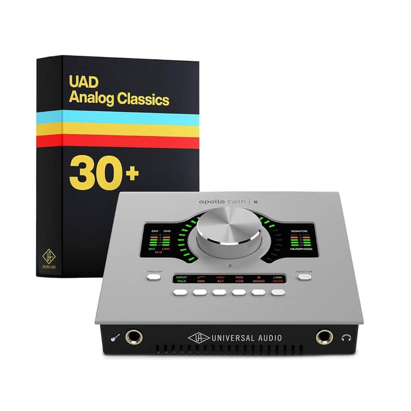 Universal Audio Apollo Twin X DUO Gen 2, Analog Classics Bundle image 1