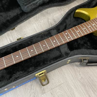 Hamer 1986 Steve Stevens SS1 Signature Gold Sparkle Electric Guitar image 7