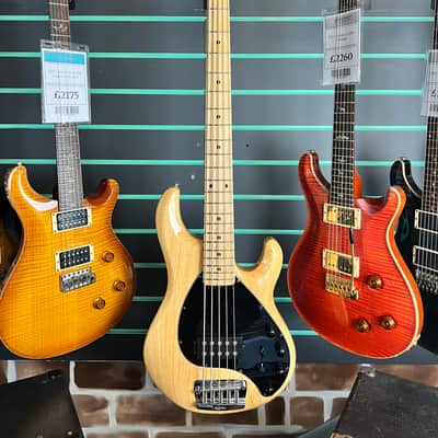 Ernie Ball Musicman StingRay5 H Natural Gloss 2013 Electric Bass Guitar image 3