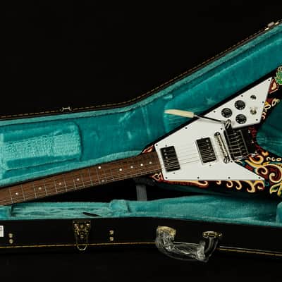 Epiphone Inspired by Gibson Custom Series Limited Jimi Hendrix "Love Drops" Flying V - One of 2200 Worldwide image 8