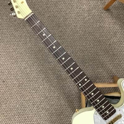 1996 Fender (Japan) 50th Anniversary Telecaster White Pearloid/Gold w/ Gig Bag image 7