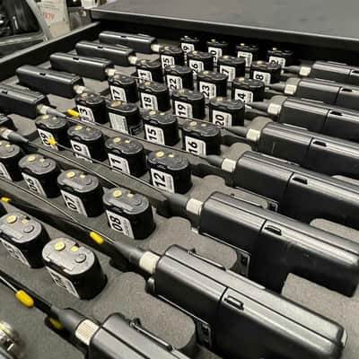 Custom Foam Insert for Rack Drawer fits 16 Shure IEM Wireless In-Ear Bodypacks PSM P10R P9R ULXD1 AD1 QLXD1 image 3