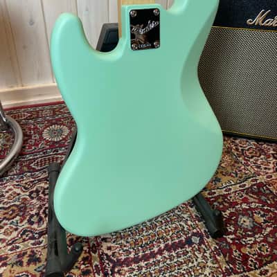 Fender American Performer Jazz Bass MN 2024 - Satin Seafoam Green image 6