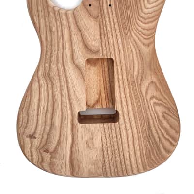 Roasted Swamp Ash 2 pieces Body Stratocaster SSS Style, Unfinsihed image 3