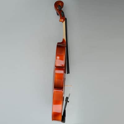 Cxxss 16" Acoustic Viola Case Bow Rosin Nature image 5