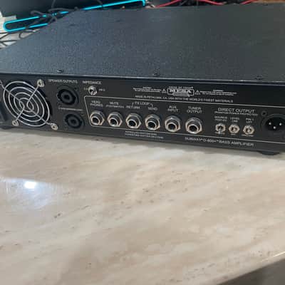 Mesa Boogie Subway D-800 Plus 800-Watt Bass Amp Head 2016 - Present - Black image 2