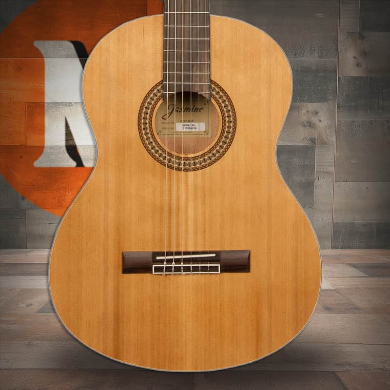 Jasmine JC27-NAT Classical Nylon String Acoustic Guitar - Natural Finish (JC27-NAT-U) image 1