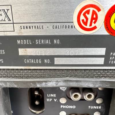 Vintage Ampex 2012 Speaker/Tube Amp Combo image 6