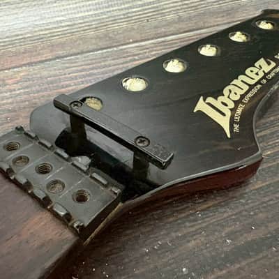 1986 Ibanez RG652 Roadstar II Neck Dark Wine Burst 24F Made in Japan image 9