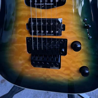 Jackson Professional Plus Series Soloist SLA3Q 2025 - Amber Blue Burst image 7