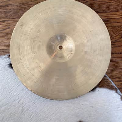Zildjian 14" A. Zildjian '70s Stamp New Beat Hi-Hat Cymbals (Pair) 1970s - Traditional image 10