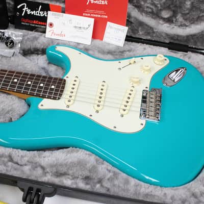 Fender American Professional II Stratocaster with Rosewood Fretboard 2021 - Miami Blue image 21