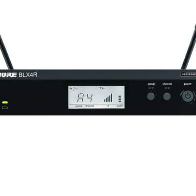 Shure BLX24R/SM58 Rack mountable Wireless System w/SM58 Handheld Vocal Mic H11 image 3