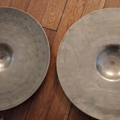 ​Rare Pre-WWII K. Zildjian & Cie Constantinople 12" Collector Grade Hi-Hats / concert crashs image 3