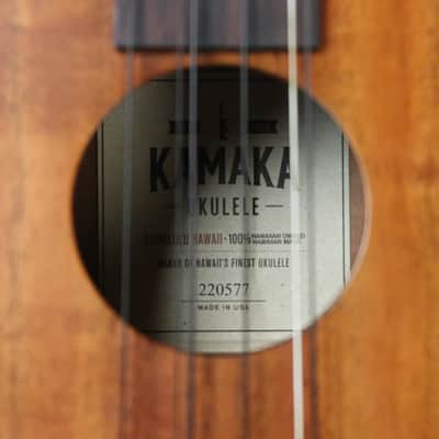 Kamaka HF36 Tenor 6-String Ukulele w/FHSCase - 2022 - Uke image 7