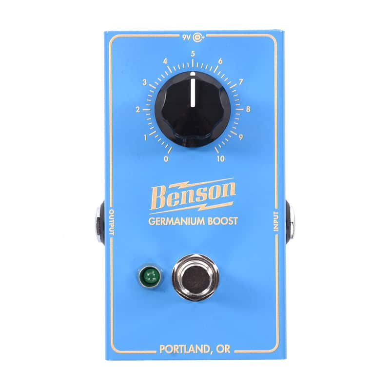 Benson Germanium Boost Pedal Blue (CME Exclusive) Pre-Order image 1