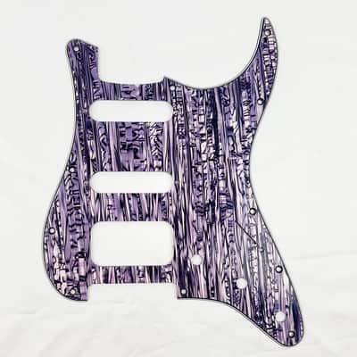D'Andrea 4-Ply Stratocaster Pickguard HSS Lavender Pearl