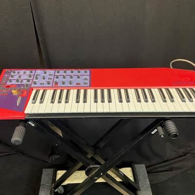 Nord Lead 49-Key 4-Voice Polyphonic Synthesizer 1995 - 1997 - Red image 1