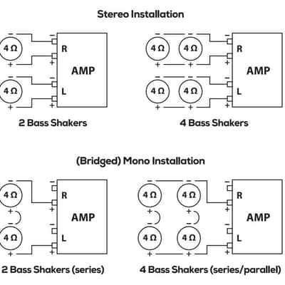 Dayton Audio - BSA-200 - 200W Bass Shaker Bridgeable Stereo Amplifier with Remote image 9