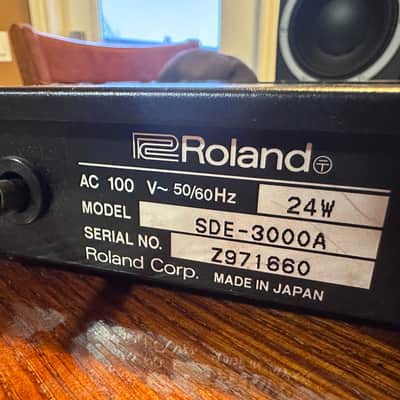 Roland SDE-3000A Digital Delay 1980s - Black image 11