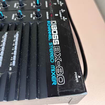 Boss BX-80 8-Channel Stereo Mixer 1980s - Black image 5