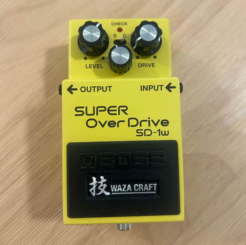 Boss SD-1W Super OverDrive Waza Craft