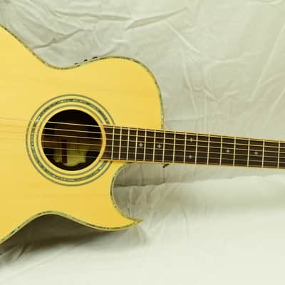 Samick ASMJR CE Acoustic/Electric Guitar All Solid Wood image 1