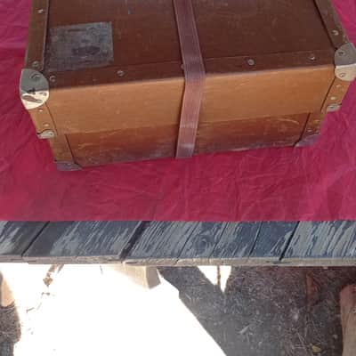 Ultra-Rare Vintage 1980s Sonor Z 6080 Vulkanfiber Drum Case for 14x8" Snare Drums (Signature Series / Horst Link HLD 580 / 588 / 590) — Made in Germany image 4