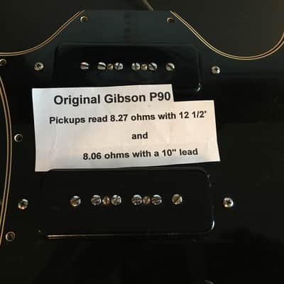 Gibson P-90 SG Special Vintage "69" Pickups Mounted on an SG Classic Guard image 9