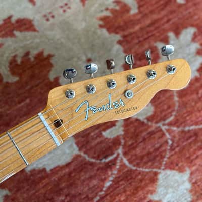 Fender Vintera '50s Telecaster Maple Sonic Blue image 2