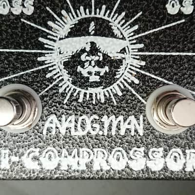 2000s - Vintage Analogman Bi-Comprossor Ross Compressor Orange Squeeze 2010s - Hammered Metal image 10