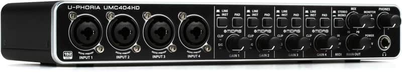 Behringer U-Phoria UMC404HD USB Audio Interface image 1