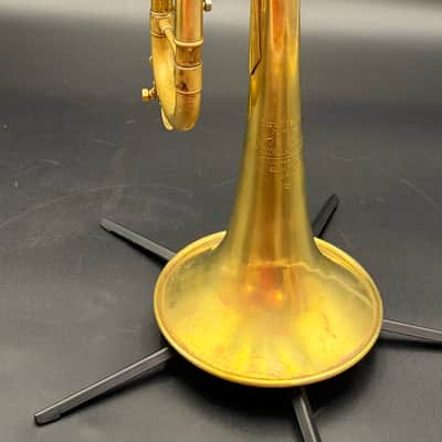 Bach Stradivarius 43* Lightweight Bb Trumpet | 1980 Elkhart | #43 Leadpipe | Raw Brass image 2