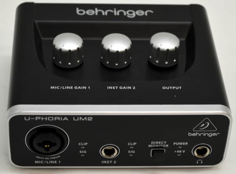 Behringer U-Phoria UM2 2x2 USB Audio Interface image 4