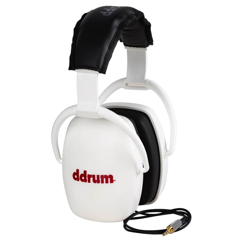 DDrum DDSCH WHT Studio Class Recording Isolation Headphones for Drummers Bild 1
