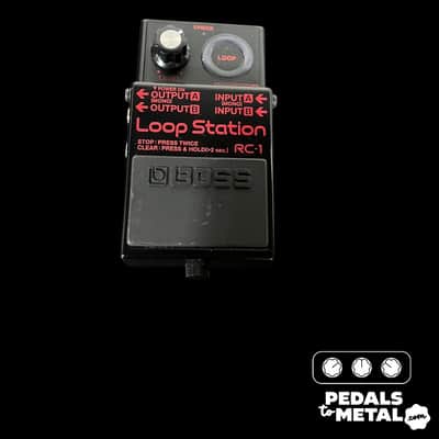 【希少】BOSS RC1  loop station black Boss RC-1 Loop Station - Black