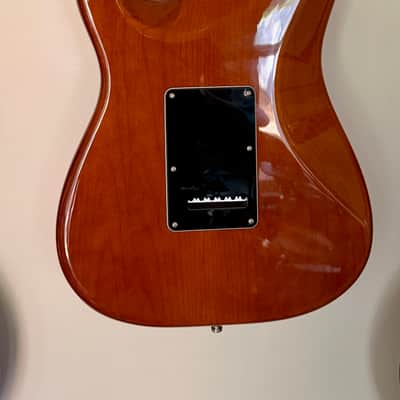 Fender American Rare Ultra HSS Stratocaster Flamed Maple Tiger Eye image 5