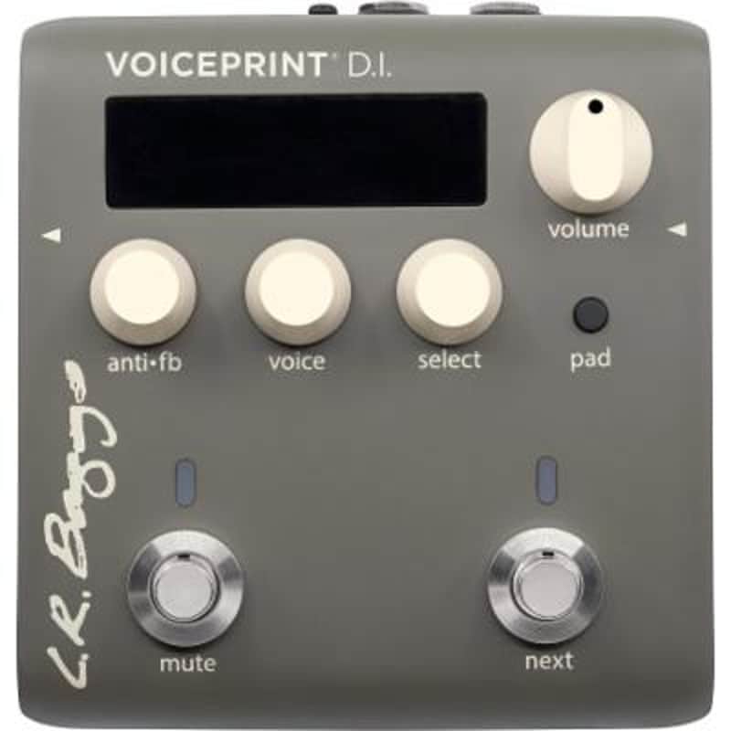 MINT LR Baggs Voiceprint DI Acoustic DI/ foot pedal with Voiceprit technology and Acoustic Live App integration image 1