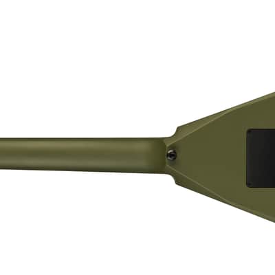Jackson American Series Rhoads RR24, Ebony Fingerboard, Matte Army Drab image 4