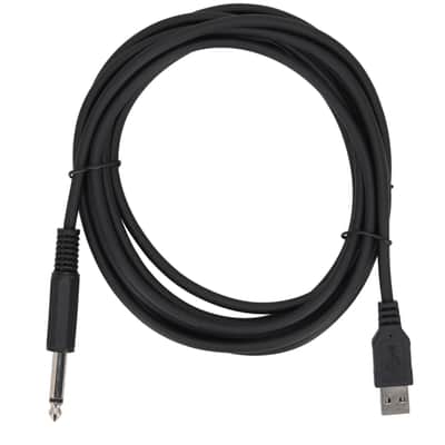 Rockville G-AMP 10 Watt Guitar Amplifier+Guitar USB A Interface Recording Cable image 4