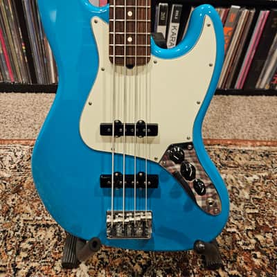 Fender American Professional II Jazz Bass with Rosewood Fretboard 2021 Miami Blue image 2
